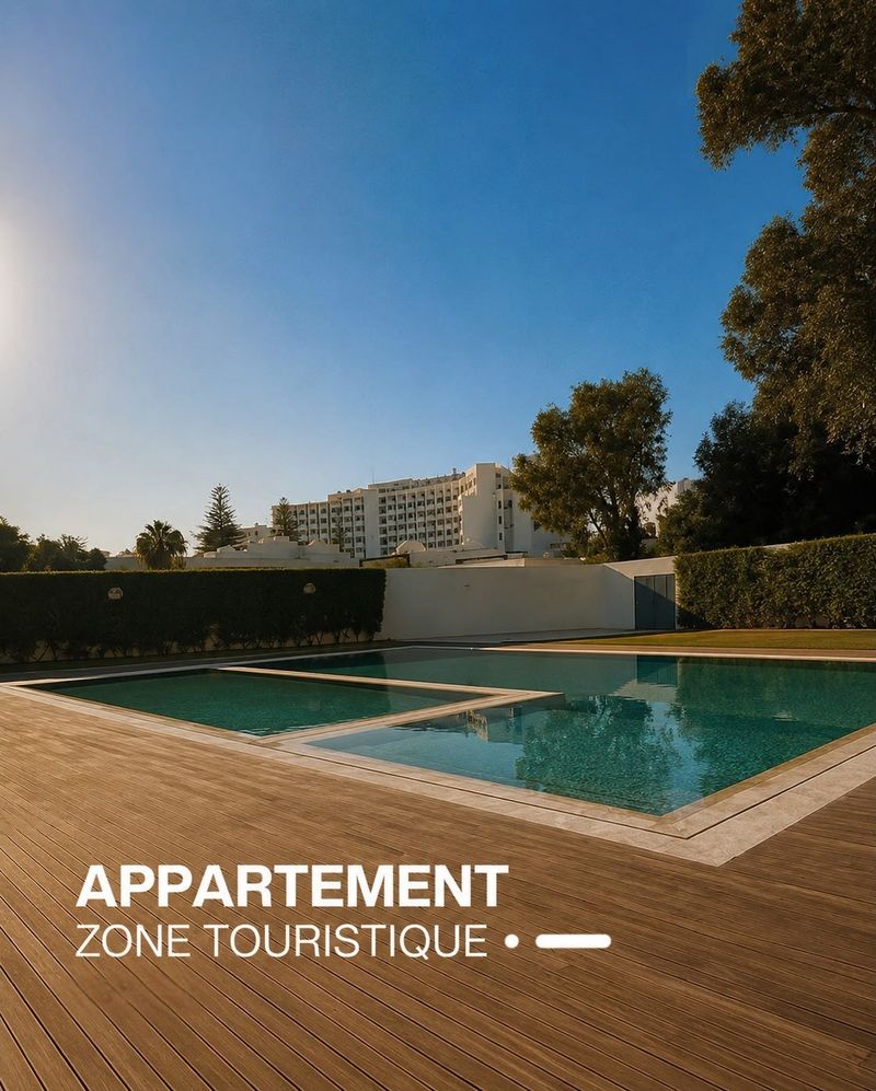 1BR Shared pool steps to the beach Sousse - The Landlord