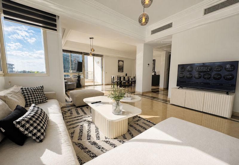3BR Apt | Parking · Bathtub · Lac 2 Tunis - The Landlord