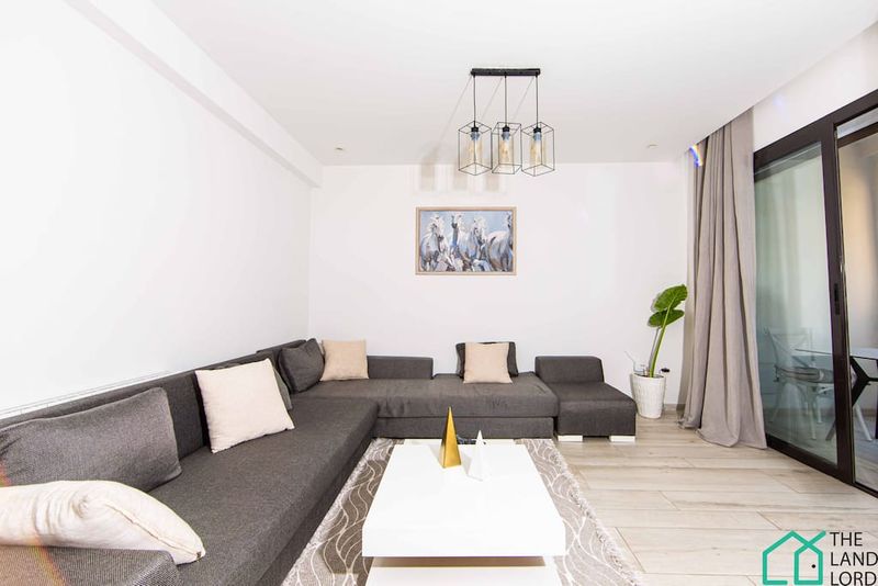 1BR Apt | Balcony · Luxury Residence · La Marsa - The Landlord